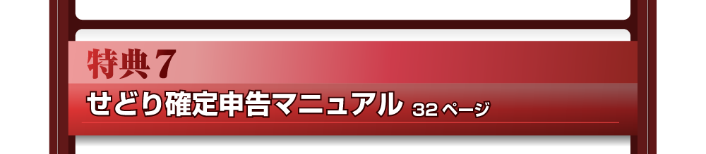 特典７　せどり確定申告マニュアル　32ページ